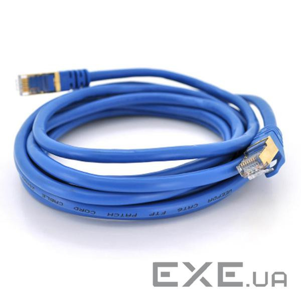 Патч-корд литий Ritar, SFP, RJ45, Cat.6, 25,0m, синій (PCR-SFP/25Be)