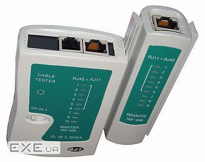 Тестер кабельний RJ-45, RJ-11 NS-468N Atcom (15252)