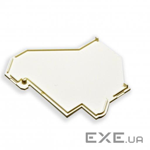 Бокова заглушка для розетки DIN , EPNew (DRA-01CWHZ-38)