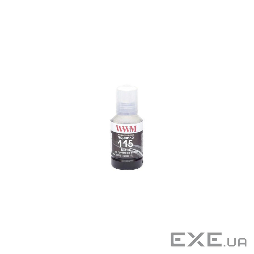 Чорнило WWM Epson L8160/L8180 140г Black (E115Bk) KeyLock (E115Bk-WWM)
