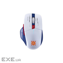Миша DEFENDER (52126) Tisa GM-126 біл+син,LED,7D,2.4+BT,1600dpi ,LED,7D,2.4+BT,1600dpi