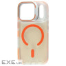Чохол до мобільного телефона BeCover FIBRA Star Shine MagSafe Apple iPhone 17 Pro Max Orange (715436