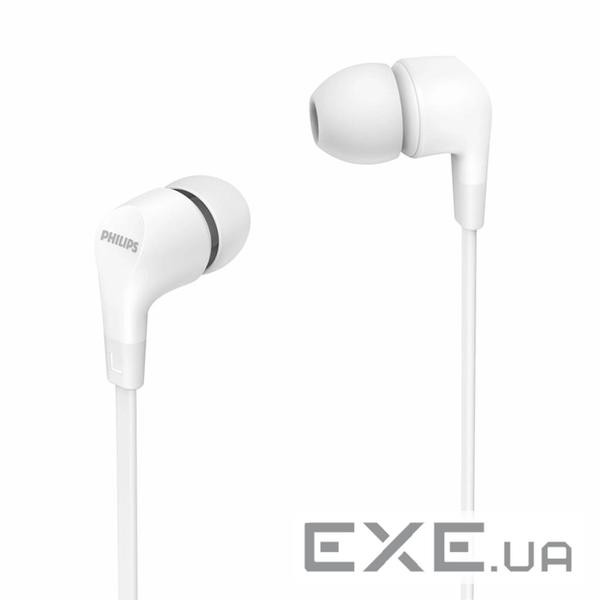 Навушники Philips TAE1105 White (TAE1105WT/00)