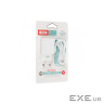 Зарядний пристрій XO L75 2USB/2.4A + Lightning White (XO-L75-L)