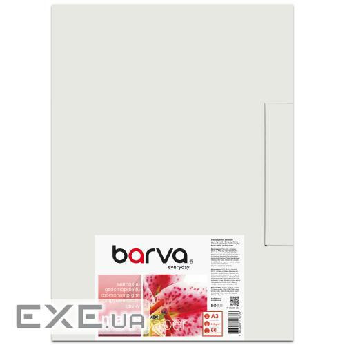 Фотопапір Barva A3 220г Everyday Matte double-sided 60с (IP-BE220-296)