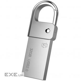 Флеш-накопичувач USB 32GB T&G 027 Metal Series Silver (TG027-32G)