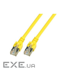 Патч-корд фольгований RJ45 FTP5e 2.0m,patch AWG26 Gold півколо,жовтий (74.05.4632-1) (74.05.4632-1)