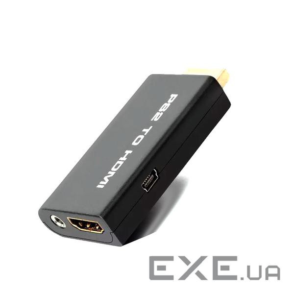 Конвертер PS2 to HDMI (мама ), 1080P, Black (xc-132)