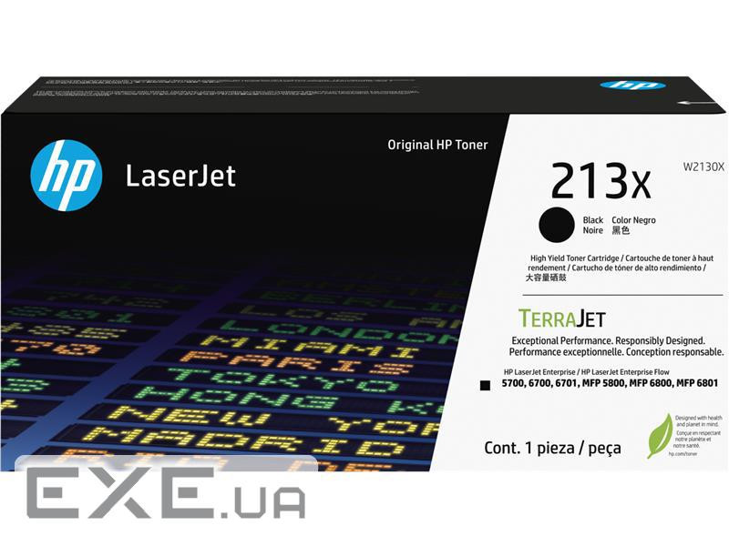 Картридж HP CLJ 213X Black 9K (W2130X)