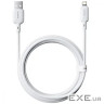 Кабель Baseus Silky Series Fast Charging Lightning 2.4A (2m) white (P10377702213-01)