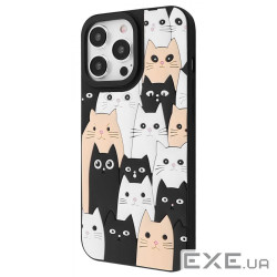 Чехол WAVE Doodle Case iPhone 16 Pro Max cats (63532 cats)