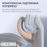 Крісло офісне з підставкою для ніг Sihoo DORO C300 Pro Mesh White with footr (DORO-C300-PRO-M102-JT)