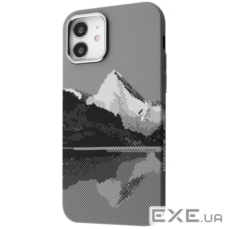 Чехол Proove Gleam Case with Magnetic Ring iPhone 12/12 Pro silver peak (64717 silver peak)