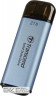 Портативний SSD TRANSCEND ESD300 2TB USB3.1 Gen2 Sky Blue (TS2TESD300C)