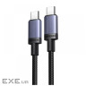 Дата кабель USB-C to USB-C 1.0m 100W 480Mbps black Ugreen (65832)