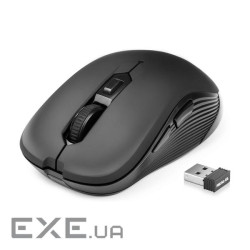 Миша бездротова REAL-EL RM-331 W Black (EL123200044)