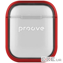 Чехол Proove Safe Box Case AirPods 1/2 red (PCSBAR120025)