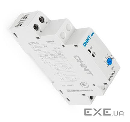 Реле часу CHINT NTE8A120S, на DIN-рейку, затримка відключення-12с-120с, Ue / le: AC-15 240В / 0,75А, ,