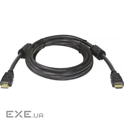Кабель мультимедійний HDMI M to HDMI M 3.0m V1.4 Defender (87434)