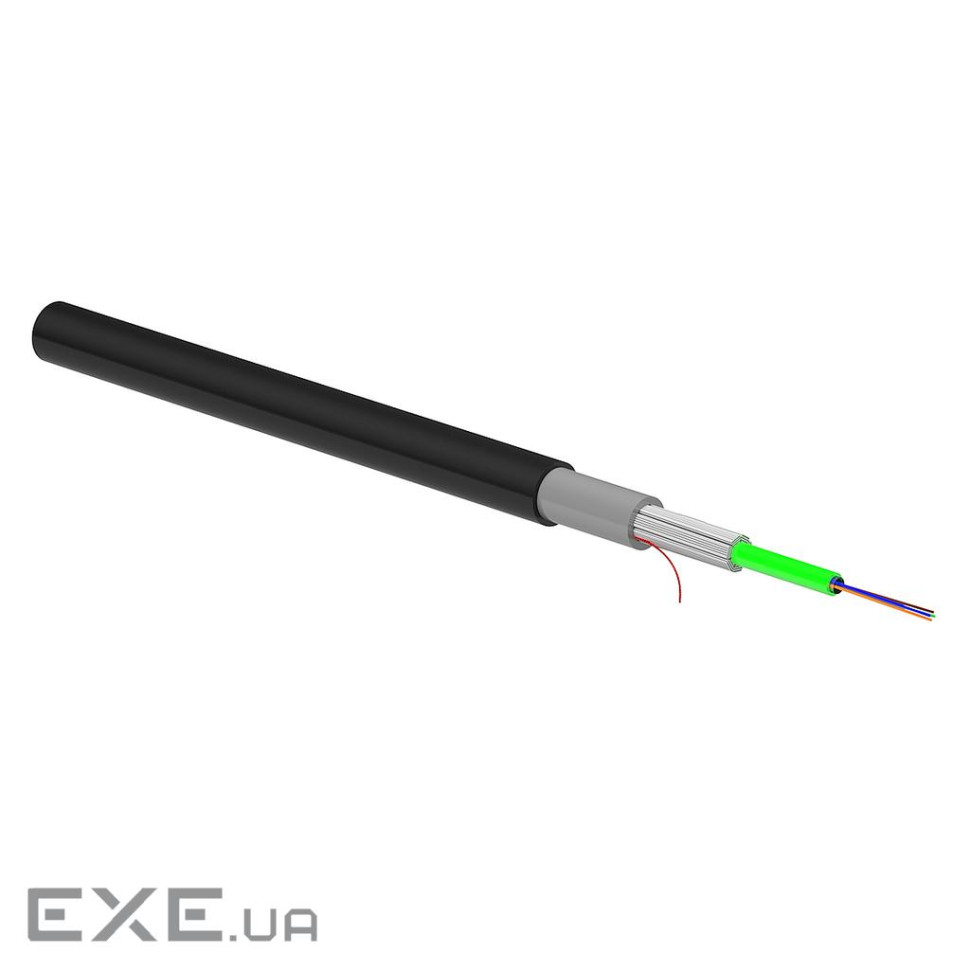 ВО кабель універс., U-DQ(ZN)BH 1x4G50 ClearCurve OM3 CT 2.0, монотуб, діел. зах., (004TEU-83188A2G) ., (004TEU-83188A2G)