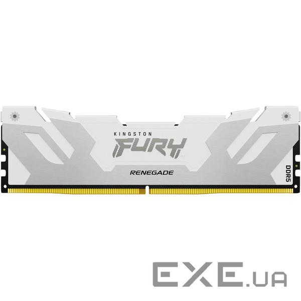 Модуль пам'яті KINGSTON FURY Renegade White/Silver DDR5 6400MHz 32GB (KF564C32RW-32)