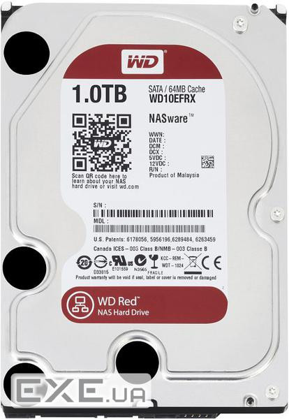 Жорсткий диск 3.5" 1TB WD (WD10EFRX)