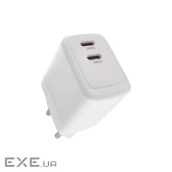 Зарядний пристрій EMOS V03G35 2xUSB-C 35W GaN
