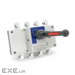 Ручний вимикач-роз&apos,єднувач CHNT NH40-250 / 4P, 380V, 250A, стандартна рукоятка
