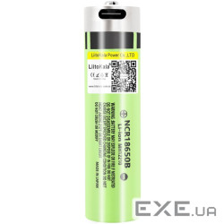 Акумулятор 18650 LiitoKala, USB-34B, 3400mAh, 3.7 li-ion battery, 1 pcs вбуд. USB для (Lii-USB-34B)
