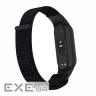 Ремінець для фітнес браслета Armorstandart нейлоновий Xiaomi Mi Band 7/6/5/4 Black (ARM67839)