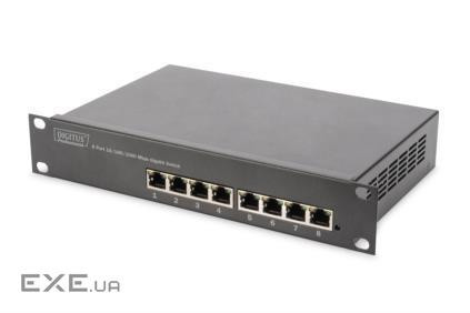 Комутатори DIGITUS Gigabit Ethernet 8x10/100/1000Mbps RJ45, 10" (DN-80114)