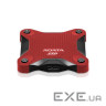 Портативний диск SSD ADATA SD620 512GB USB3.2 Gen2 Red (SD620-512GCRD)