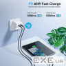 Дата кабель USB-C to USB-C 2.0m USB 2.0 60W Choetech (XCC-1015)