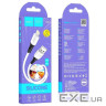 Кабель HOCO X82 USB to iP 2.4A, 1m, silicone, silicone connectors, White (6931474768544)