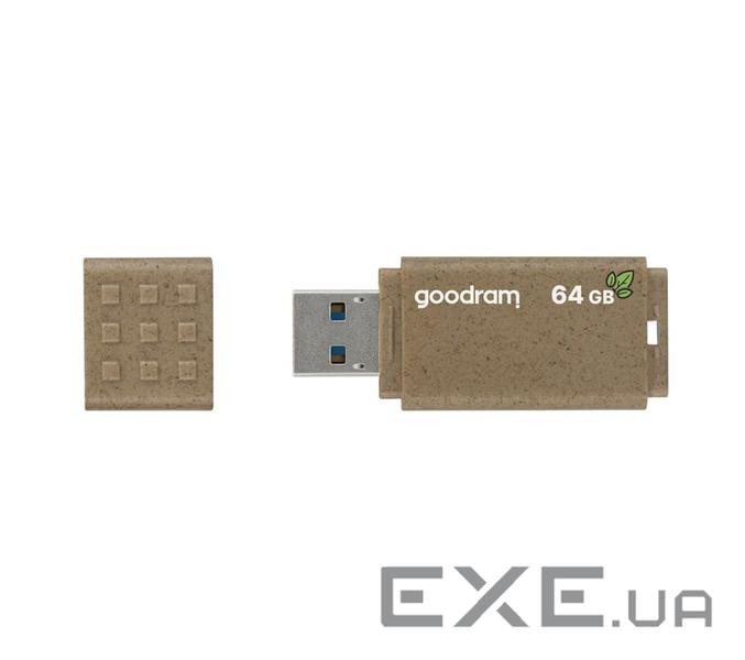 Флеш-накопичувач GOODRAM 64 GB UME3 Eco Friendly , Retail (UME3-0640EFR11)