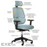 Офісне крісло Mealux Leo Air Plus Grey / Blue (Y-546 KBGL)