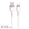 Кабель XO NB-P171 USB - USB Type-C, (M/M), 2.4A 1 м White (6920680873692)