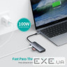 Концентратор Choetech HUB-M19 7 in 1 USB-C to HDMI Multiport Adapter