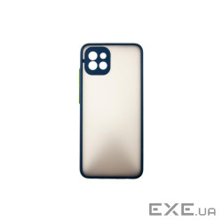Чохол до мобільного телефона Dengos Matte Samsung Galaxy A03 (blue) (DG-TPU-MATT-94)