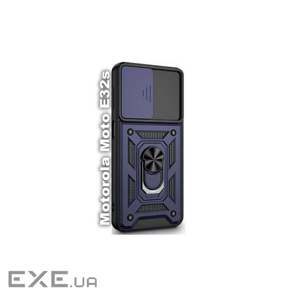Чохол до мобільного телефона BeCover Military Motorola Moto E32s Blue (709968)