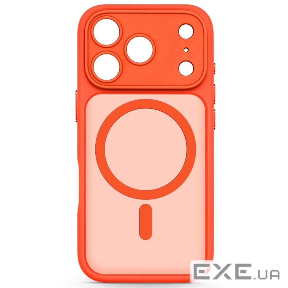 Чохол до мобільного телефона Armorstandart Lush MagCase Apple iPhone 17 Pro Orange (ARM87492)