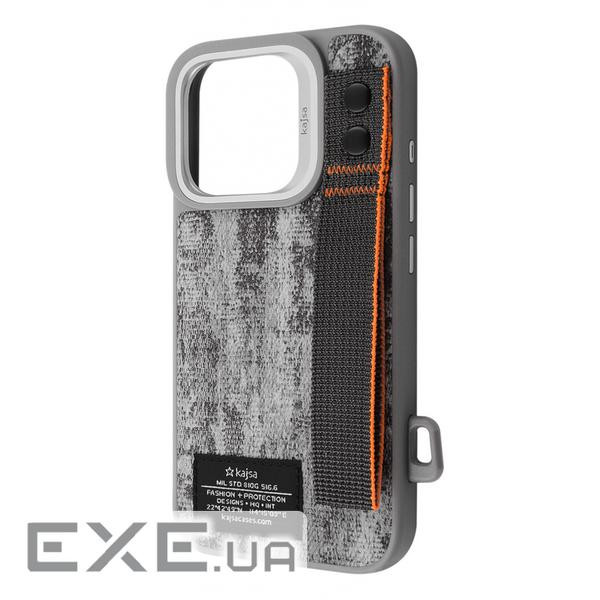 Чохол Kajsa Outdoor Collection Tie Dye with Magnetic Ring iPhone 16 Pro Max gray (59672 gray)