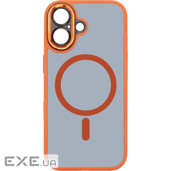 Чохол до мобільного телефона Armorstandart Unit MagCase SE Apple iPhone 17 Orange Black (ARM86315)