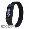 Ремінець для фітнес браслета Armorstandart Braided Solo Loop для Xiaomi Mi Band 4/5/6 Blac (ARM59177)