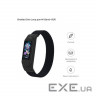 Ремінець для фітнес браслета Armorstandart Braided Solo Loop для Xiaomi Mi Band 4/5/6 Blac (ARM59177)