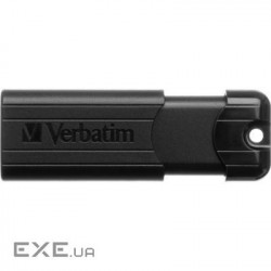 USB Flash Drive 128G USB3.0 Verbatim STORE"N"GO PINSTRIPE BLACK (49319)