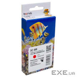 Картридж Barva Canon CLI-8R (0626B024) 450с (IC-8R)