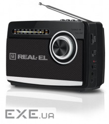 Радіоприймач REAL-EL X-510 Black (EL121800003)