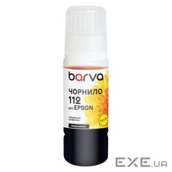 Чорнило Barva Epson 112 70 мл, special, OneKey, pigmented, yellow (E112-956e)