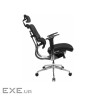 Офісне крісло GT Racer X-807 Black (X-807 Leather Black (P-02))